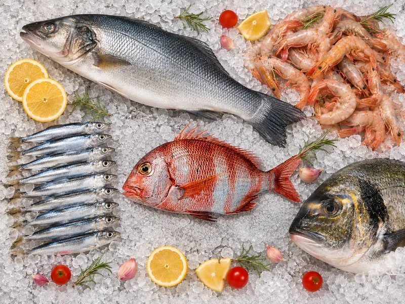 Or de l’Atlantique — assortiment de poisson frais livré à Casablanca